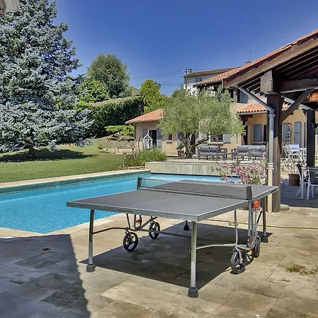 D'exception 330m Piscine 12x6 Villa Fontaines-Saint-Martin